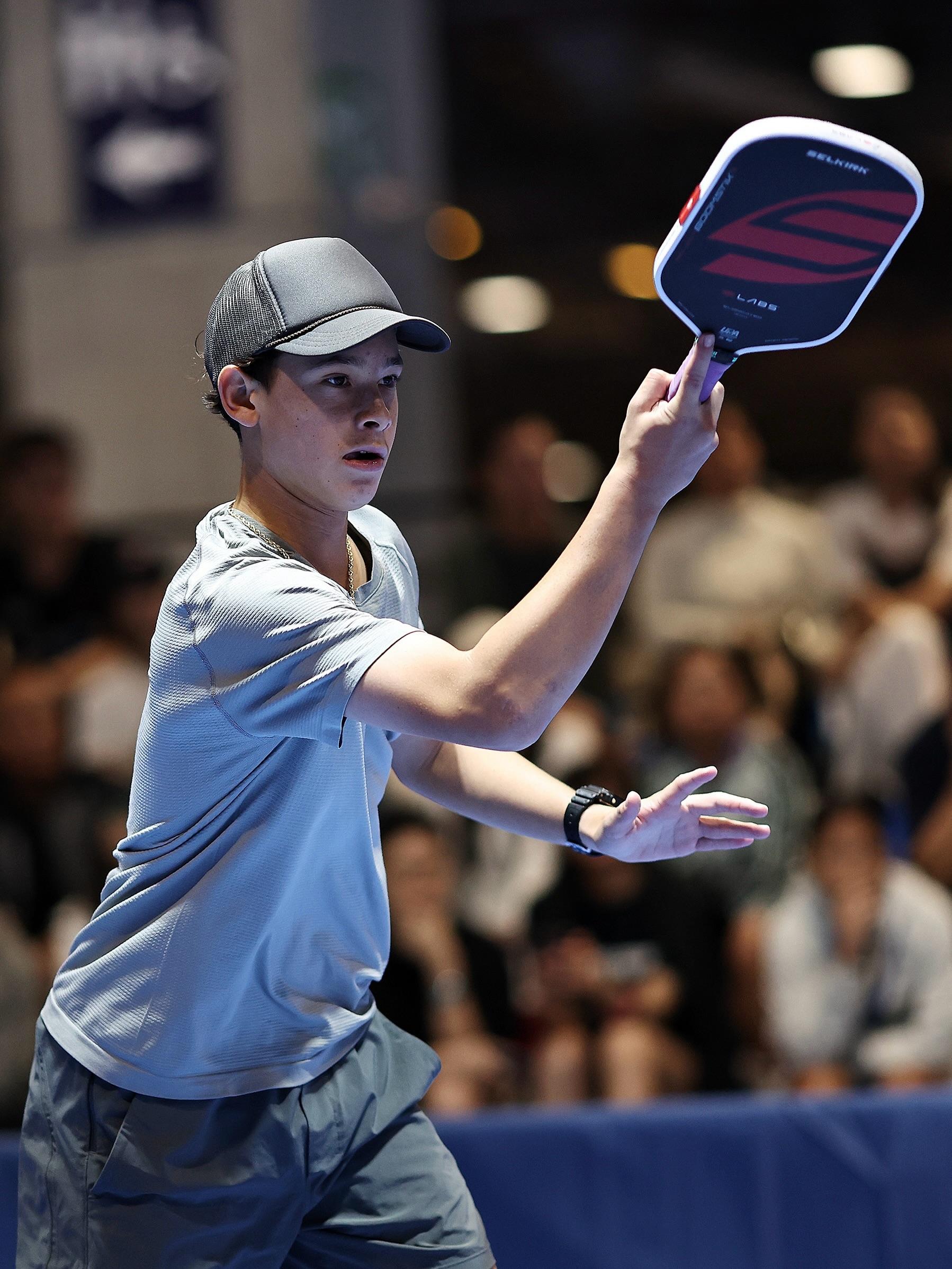 Tama Shimabukuro Takes A MLP Break With A Double At The PPA Asia Macao Pickleball Open